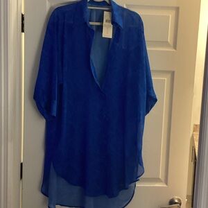 Elegant Blue Women's Top by Gottex